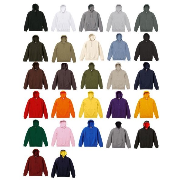 画像7: 【United Athle】ユナイテッドアスレ｜10.0オンス スウェット プルオーバー パーカ (裏パイル)