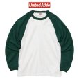 画像1: 【United Athle】ユナイテッドアスレ｜5.6オンス ラグラン ロングスリーブ Tシャツ（1.6インチリブ） (1)