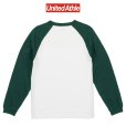 画像2: 【United Athle】ユナイテッドアスレ｜5.6オンス ラグラン ロングスリーブ Tシャツ（1.6インチリブ） (2)