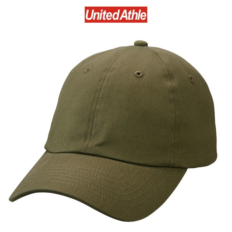 【United Athle】ユナイテッドアスレ｜コットン ツイル ロー キャップ