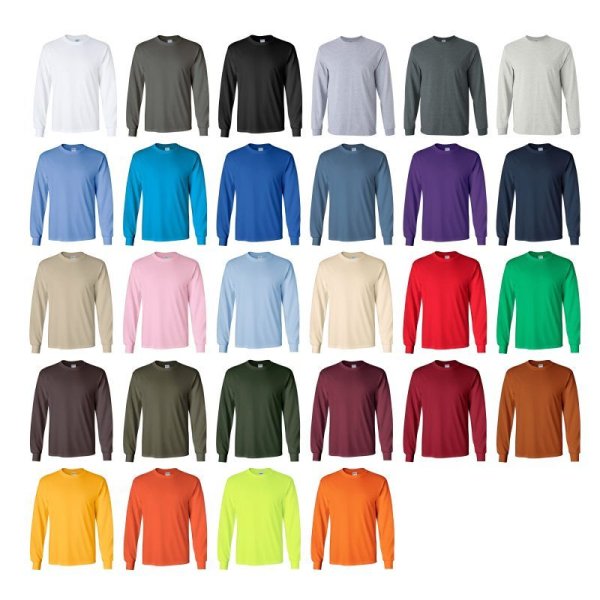 画像5: 【GILDAN】ギルダン | 6.0ozウルトラコットン L/S Tシャツ (5)