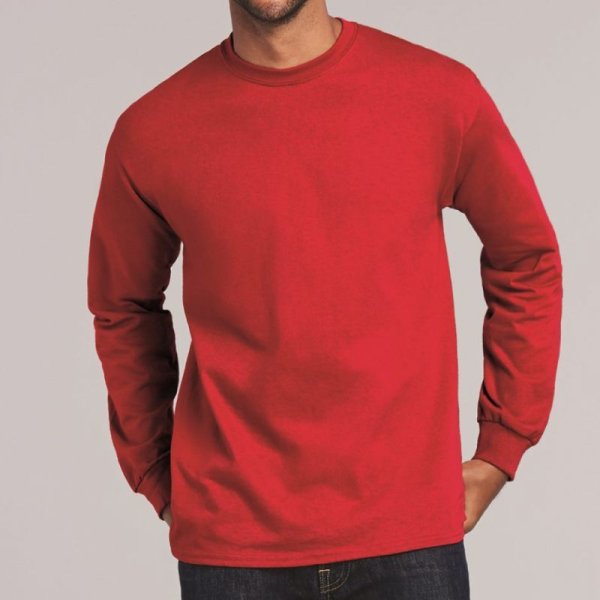 画像4: 【GILDAN】ギルダン | 6.0ozウルトラコットン L/S Tシャツ (4)