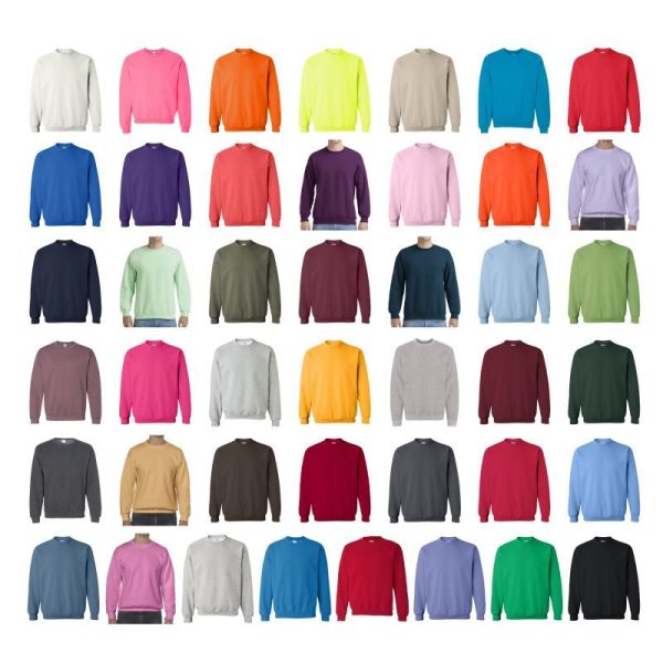 画像5:  【GILDAN】ギルダン|8.0oz スウェット(裏起毛) (5)