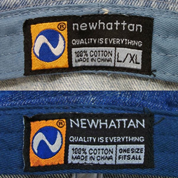 画像8: 【NEWHATTAN】ニューハッタン|ウォッシュドデニムキャップ (8)