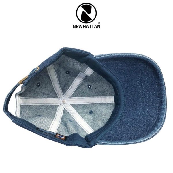 画像5: 【NEWHATTAN】ニューハッタン|ウォッシュドデニムキャップ (5)