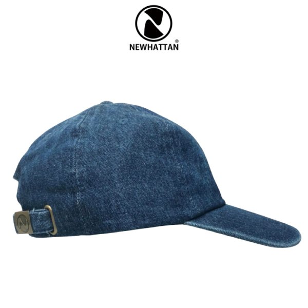 画像3: 【NEWHATTAN】ニューハッタン|ウォッシュドデニムキャップ (3)