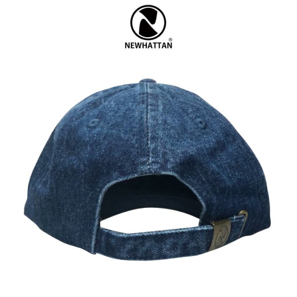 画像4: 【NEWHATTAN】ニューハッタン|ウォッシュドデニムキャップ (4)