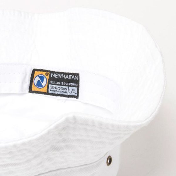画像4: 【NEWHATTAN】ニューハッタン|ウォッシュド バケットハット (4)
