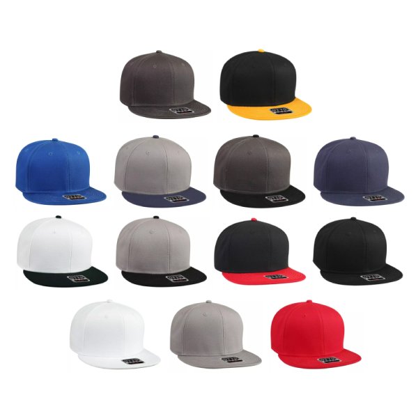 画像3: 【OTTO】オットー|コットンツイル フラットバイザー スナップバック (3)