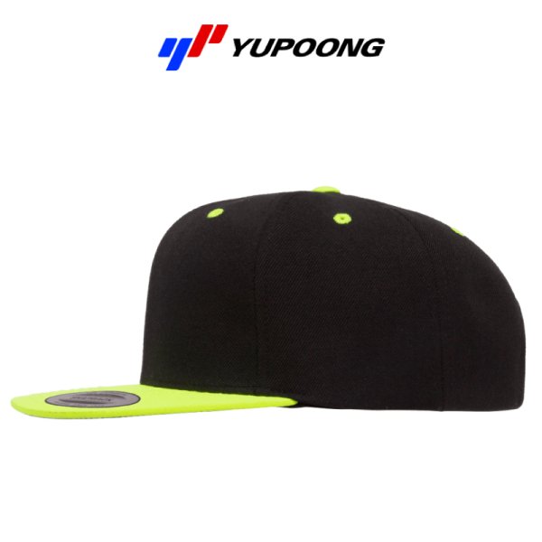 画像3: 【YUPOONG】ユーポン|6パネル クラシックスナップバックキャップ(2トーン) (3)