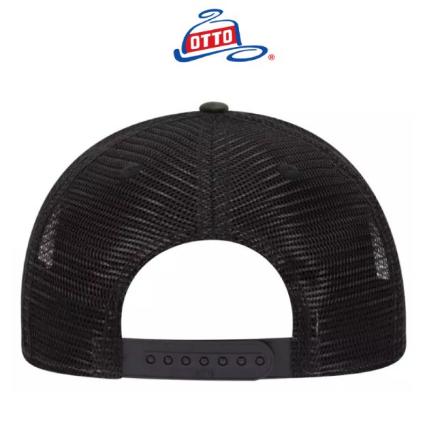 画像2: 【OTTO】オットー|カモフラージュ フラットバイザー メッシュスナップバック (2)