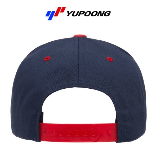 画像3: 【YUPOONG】ユーポン|5パネル クラシックスナップバックキャップ(2トーン) (3)