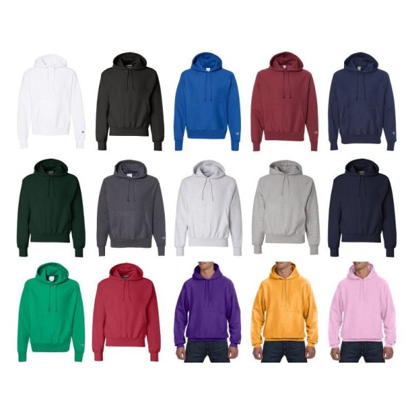 画像4: 【Champion】チャンピオン 12.0oz リバースウィーブ P/Oパーカ (4)