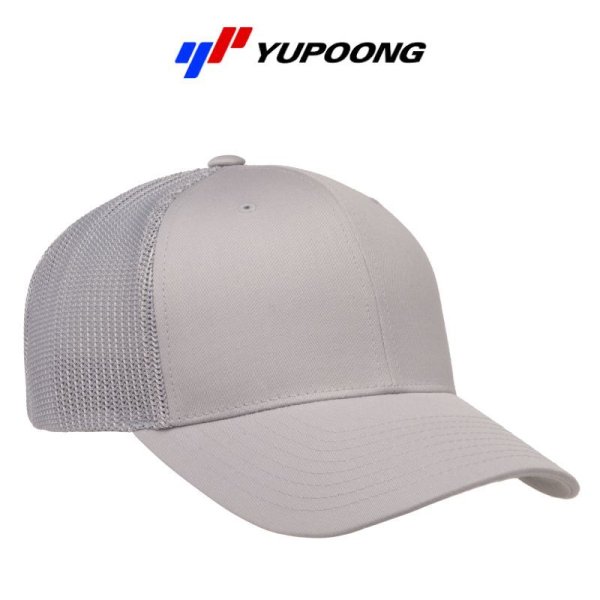 画像5: 【YUPOONG】ユーポン｜6パネル レトロトラッカーキャップ(ソリッド) (5)