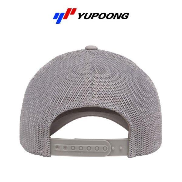 画像4: 【YUPOONG】ユーポン｜6パネル レトロトラッカーキャップ(ソリッド) (4)