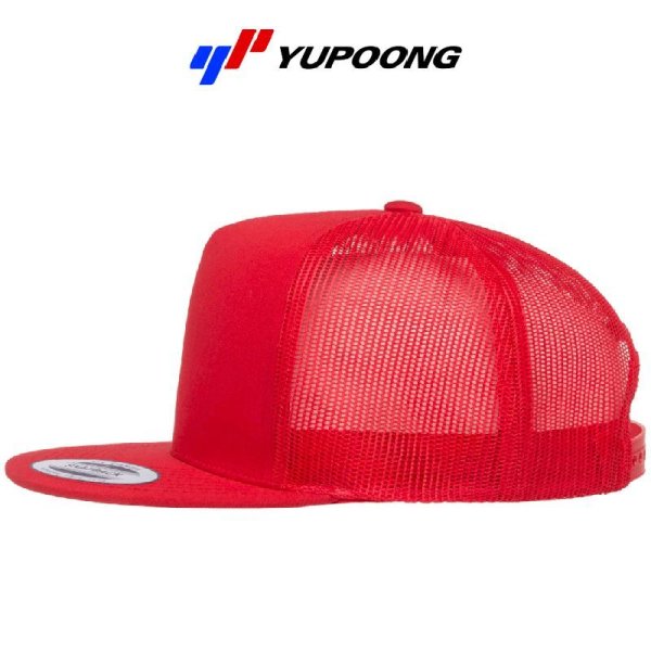 画像3: 【YUPOONG】ユーポン|5パネルクラシックトラッカーキャップ(ソリッド) (3)