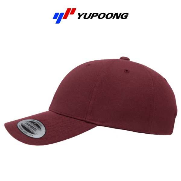 画像3: 【YUPOONG】ユーポン|6パネル プレミアム カーブバイザーキャップ  (3)