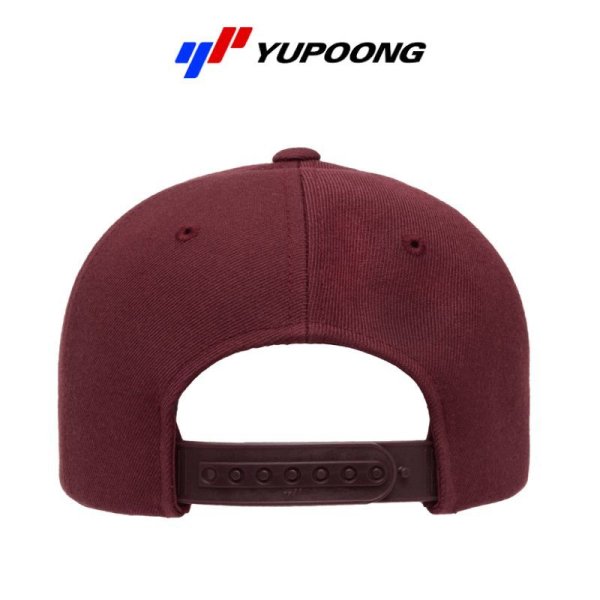 画像4: 【YUPOONG】ユーポン|6パネル プレミアム カーブバイザーキャップ  (4)