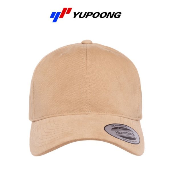 画像2: 【YUPOONG】ユーポン|6パネル コットンツイルカーブバイザーキャップ (2)