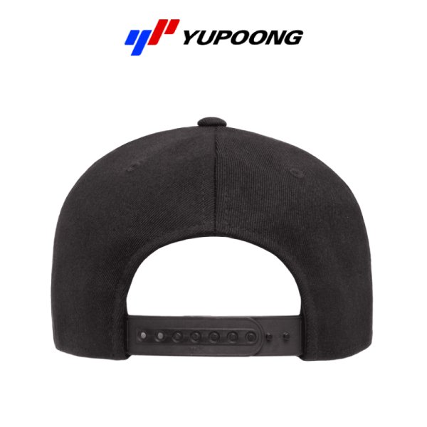 画像4: 【YUPOONG】ユーポン|6パネル ワンテン スナップバックキャップ(ソリッド) (4)