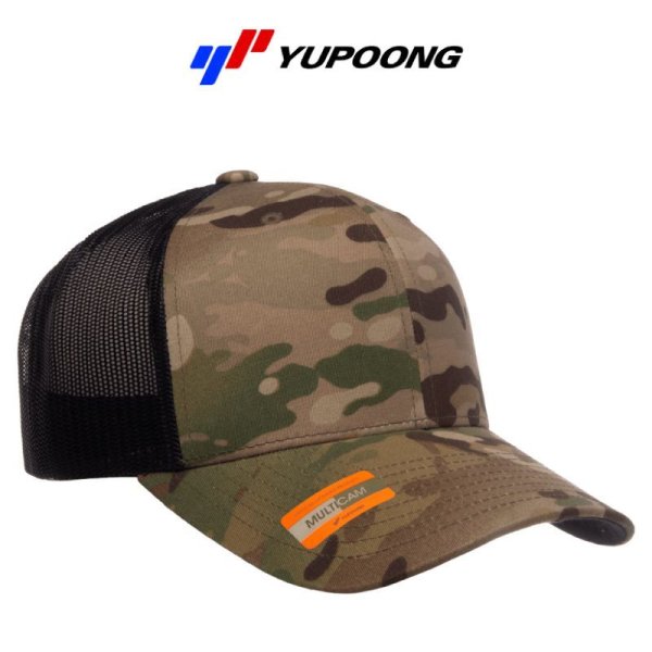 画像5: 【YUPOONG】ユーポン|6パネル マルチカム  レトロトラッカーキャップ (5)