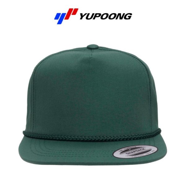 画像2: 【YUPOONG】ユーポン|5パネル クラシックゴルフキャップ (2)