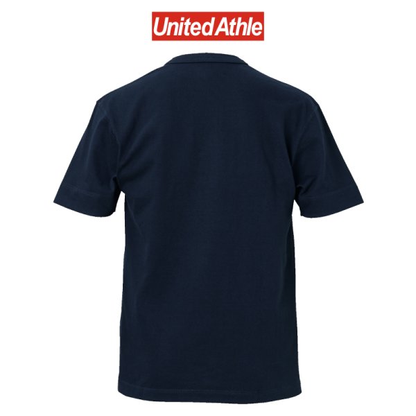 画像2: 【United Athle】ユナイテッドアスレ|5.6オンス ヘンリーネック Tシャツ (2)