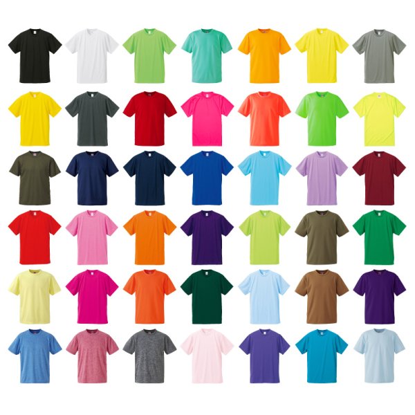 画像6: 【United Athle】ユナイテッドアスレ|4.1オンス ドライアスレチック Tシャツ(キッズサイズ) (6)