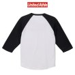 画像2: 【United Athle】ユナイテッドアスレ｜5.6オンス ラグラン 3/4スリーブ Tシャツ (2)