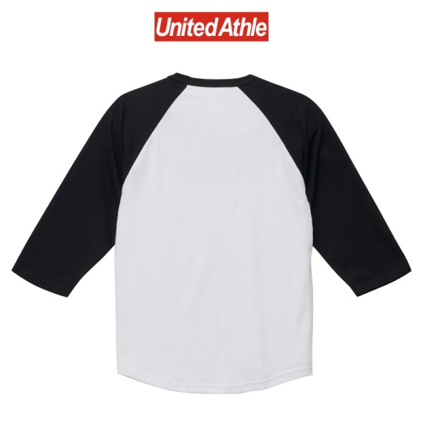画像2: 【United Athle】ユナイテッドアスレ|5.6オンス ラグラン 3/4スリーブ Tシャツ (2)