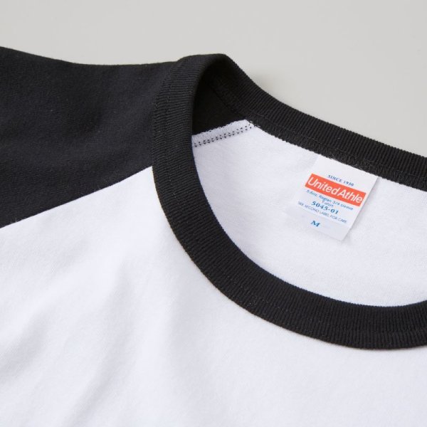 画像3: 【United Athle】ユナイテッドアスレ|5.6オンス ラグラン 3/4スリーブ Tシャツ (3)