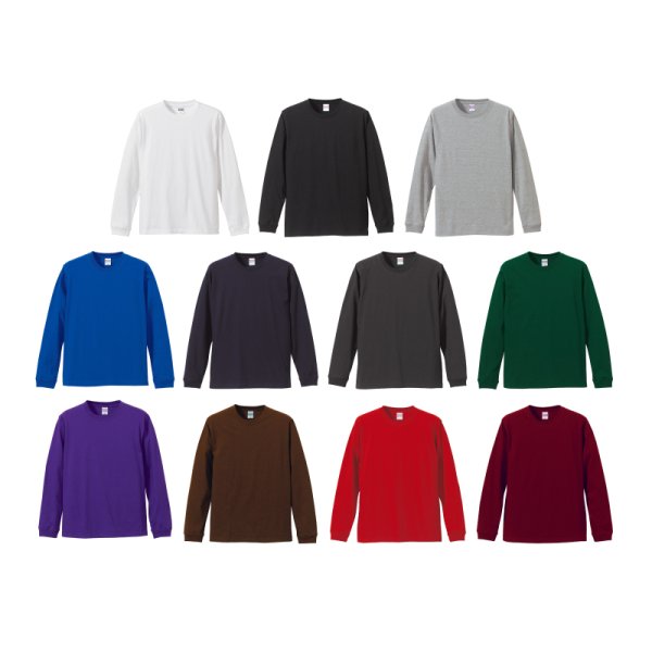 画像4: 【United Athle】ユナイテッドアスレ | 5.6オンス ロングスリーブ Tシャツ (1.6インチリブ) (4)