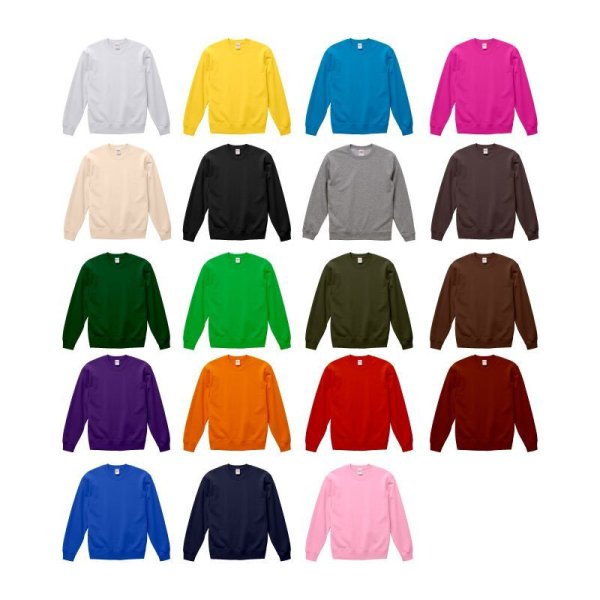 画像5: 【United Athle】ユナイテッドアスレ|10.0オンス クルーネックスウェット(裏パイル) (5)