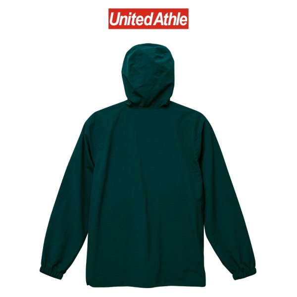 画像2: 【United Athle】ユナイテッドアスレ｜コットンライク ナイロン アノラック パーカ（一重） (2)