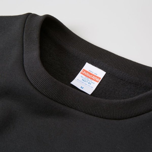 画像4: 【United Athle】ユナイテッドアスレ|10.0オンス T/C ビッグシルエット クルーネック スウェット (裏起毛) (4)