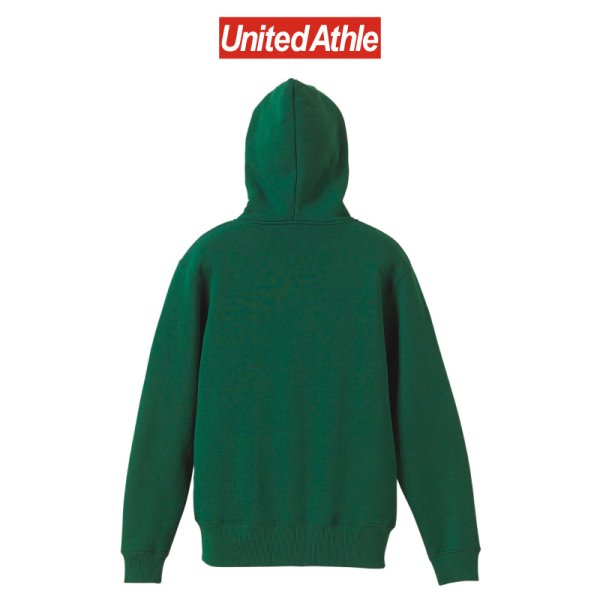 画像2: 【United Athle】ユナイテッドアスレ|10.0オンス T/C スウェット フルジップ パーカ (裏起毛) (2)