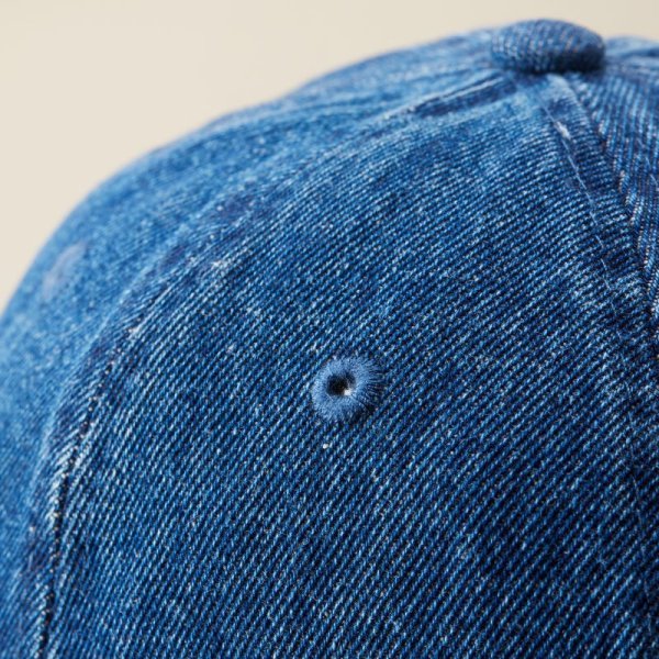 画像8: 【United Athle】ユナイテッドアスレ|デニム ウォッシュ ロー キャップ (8)