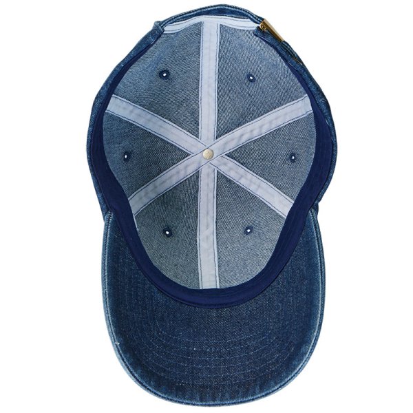 画像6: 【United Athle】ユナイテッドアスレ|デニム ウォッシュ ロー キャップ (6)