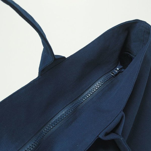 画像2: 【United Athle】ユナイテッドアスレ|ヘヴィー キャンバス ジップトートバッグ (2)