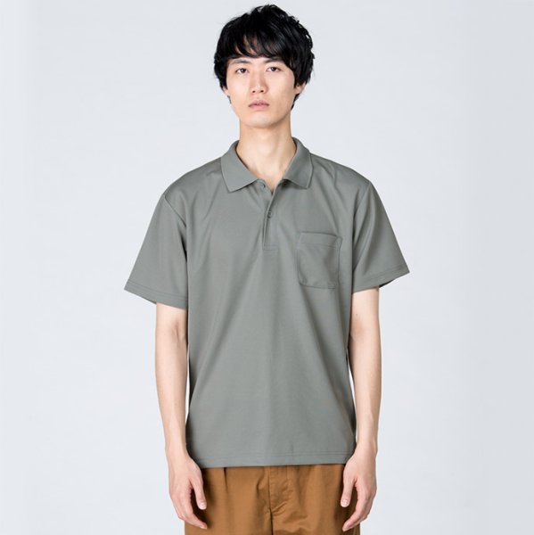 画像2: 【glimmer】グリマー|4.4オンス ドライポロシャツ(ポケット付) (2)