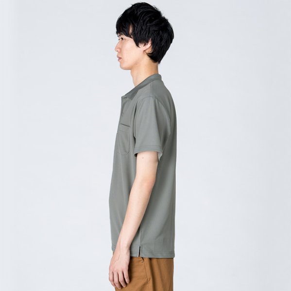 画像3: 【glimmer】グリマー|4.4オンス ドライポロシャツ(ポケット付) (3)