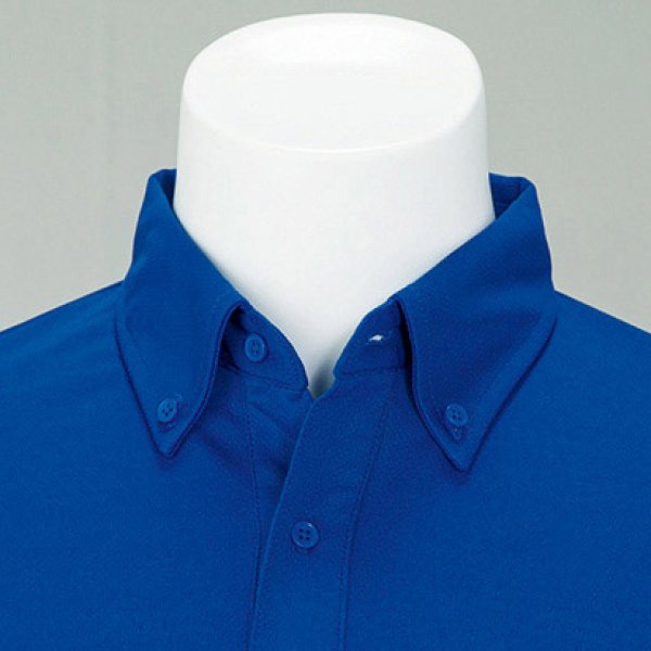 画像2: 【glimmer】グリマー|4.4オンス ドライボタンダウンポロシャツ (2)