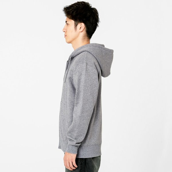 画像4: 【glimmer】グリマー|10.0オンス ドライ裏フリースジップパーカー (裏起毛) (4)