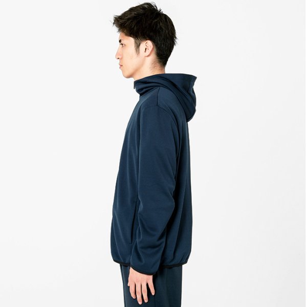 画像4: 【glimmer】グリマー|7.7オンス ドライスウェットジップパーカー (裏ダブルニット) (4)