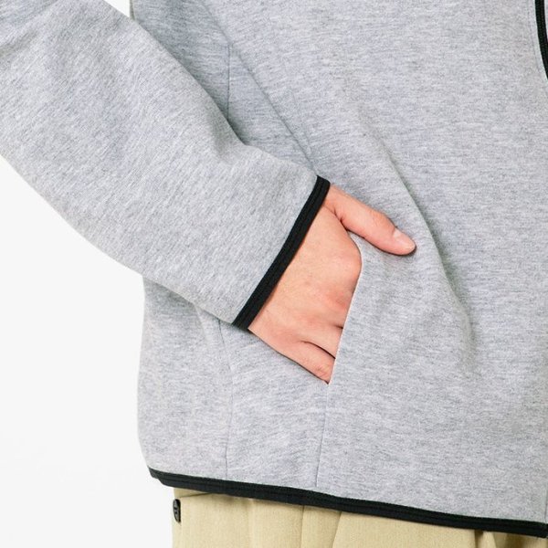 画像6: 【glimmer】グリマー|7.7オンス ドライスウェットジップジャケット (裏ダブルニット) (6)