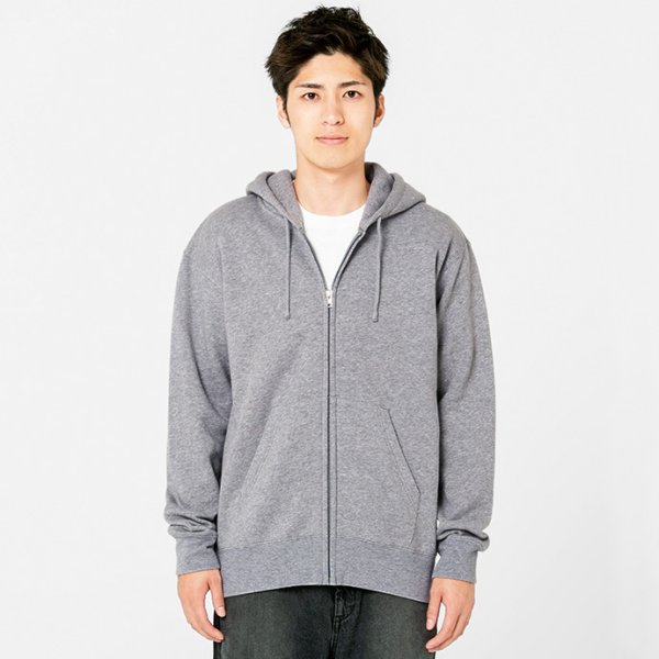 画像2: 【glimmer】グリマー|10.0オンス ドライ裏フリースジップパーカー (裏起毛) (2)