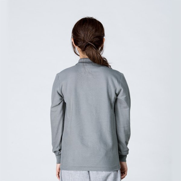 画像9: 【Printstar】プリントスター 5.8オンス T/C長袖ポロシャツ(ポケット付) (9)