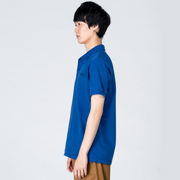 画像3: 【Printstar】プリントスター 5.8オンス T/Cポロシャツ(ポケット付) (3)