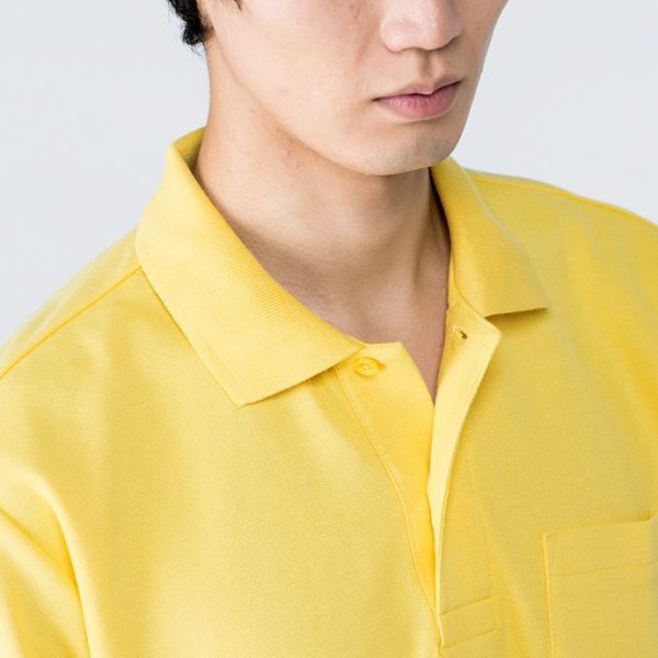 画像6: 【Printstar】プリントスター 5.8オンス T/C長袖ポロシャツ(ポケット付) (6)