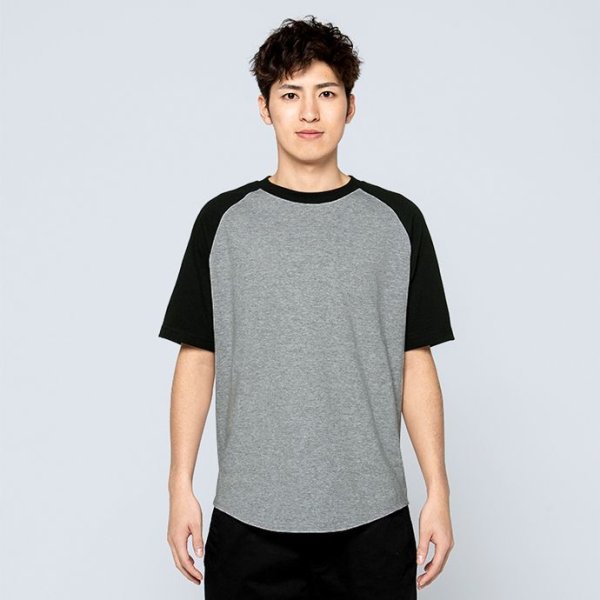 画像2: 【Printstar】プリントスター 5.6オンス ヘビーウェイトラグランTシャツ (2)